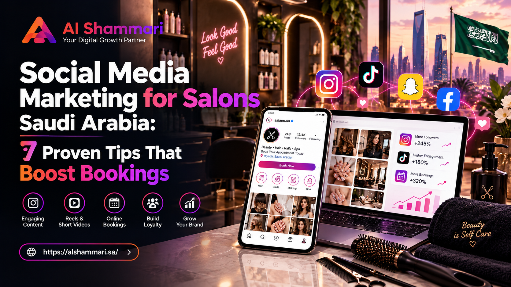 Social Media Marketing for Salons Saudi Arabia: 7 Proven Tips That Boost Bookings